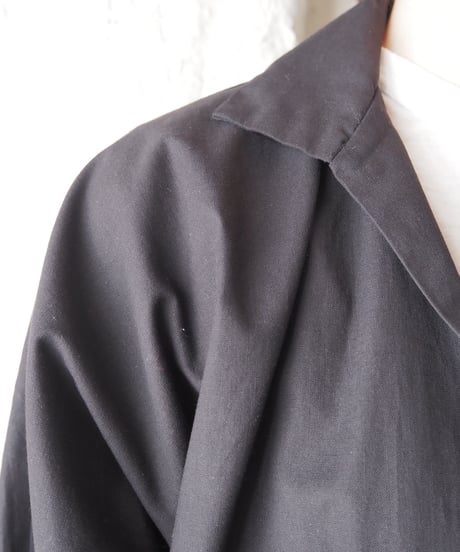 Open Collar Dolman Sleeve Jacket BK