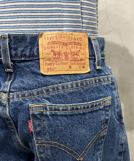 REMAKE Levi's550 Slashed Denim NV