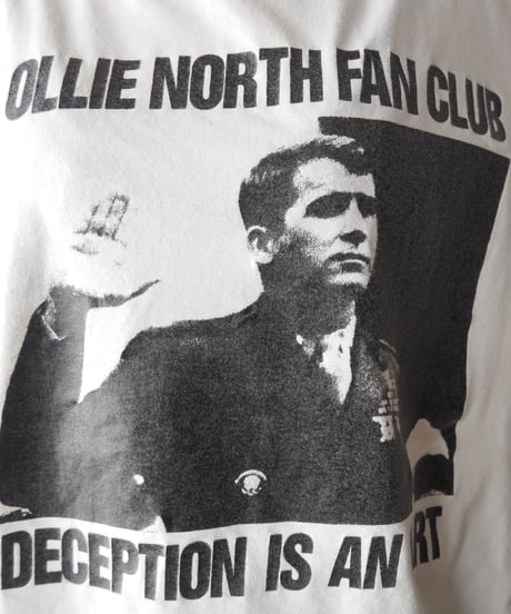 OLLIE NORTH FAN CLUB Print Tee WH