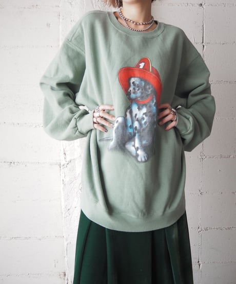 Dog Print Big Sweat KA