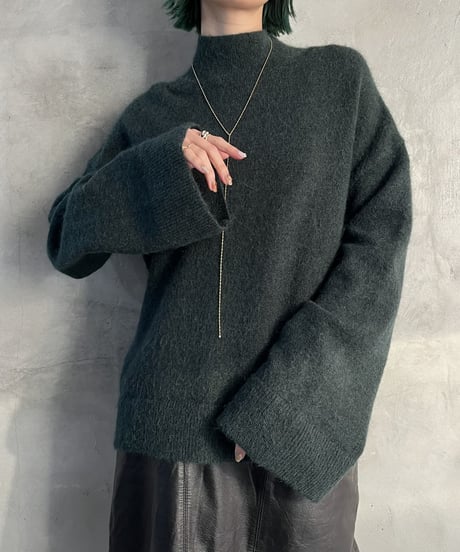 Mockneck Mohair Knit GR