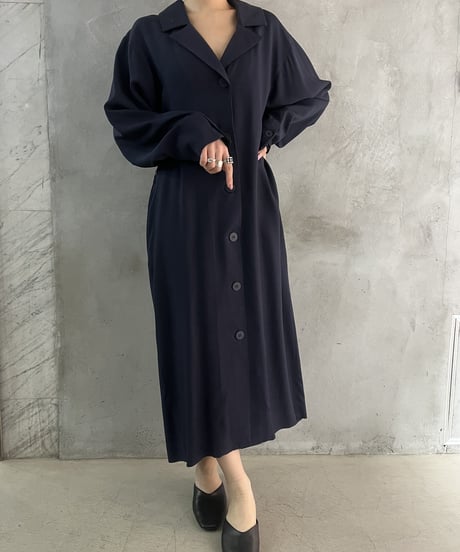 Open Collar Dolman Sleeve Dress NV