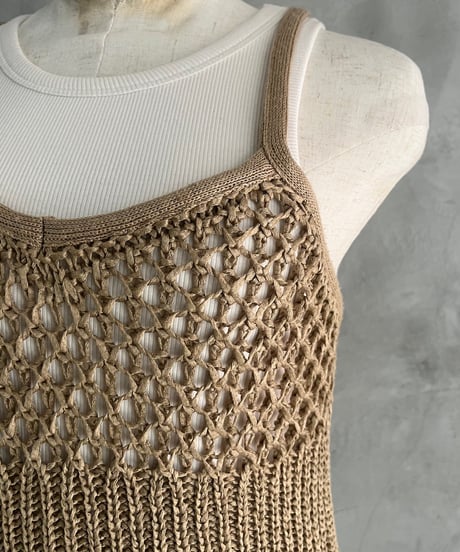 Macrame Knit Camisole BE