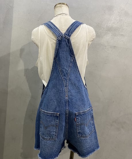 Levi's Denim Overall Shorts BL