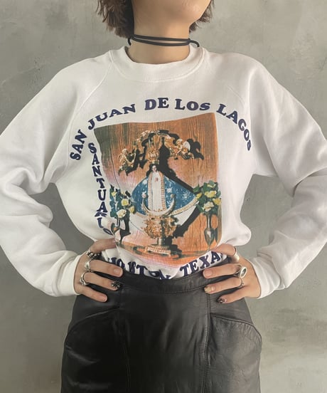 "SANJUAN DE LOS LAGOS" Print Sweat WH