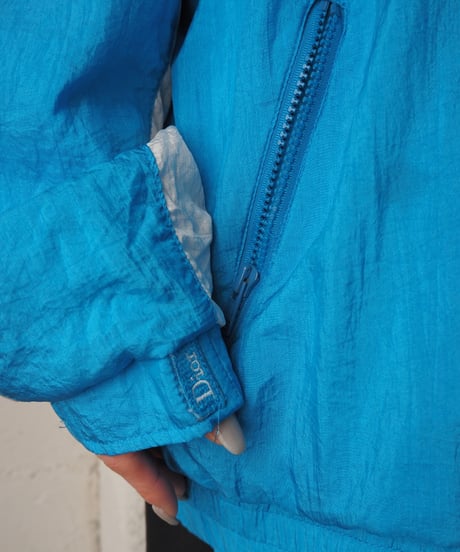 Christian Dior Stand Collar Nylon Jacket BLWHNV