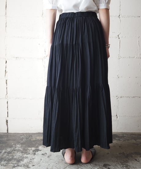 1980's Tiered Easy Skirt BK