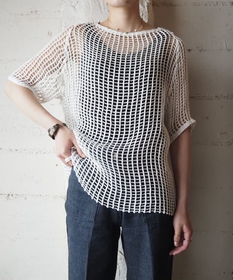 Bicolor Military Mesh Tops IVKA