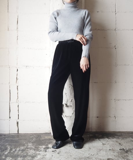 Velour Easy Pants BK