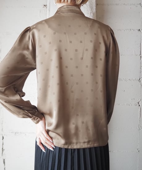 PIERRE BALMAIN Satin Logo Shirt BE