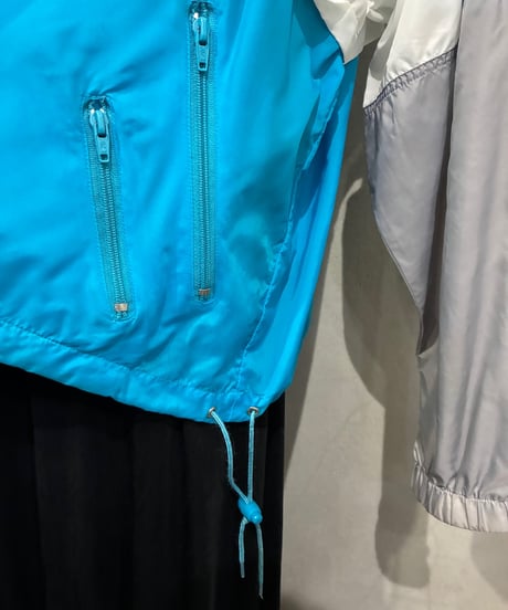 90's NIKE Tricolor Nylon Jacket LBLLGRWH