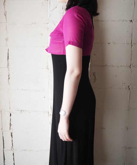 1960-70's Euro Hand Mad Cropped Blouse PI