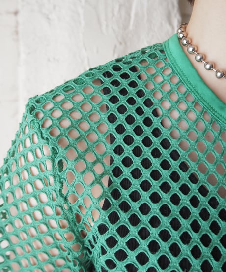 Cropped Mesh Cutsewn GN