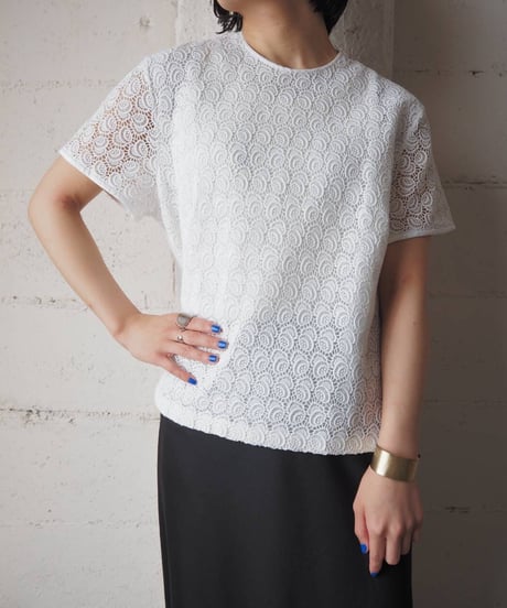 1960's EURO Lace Blouse WH