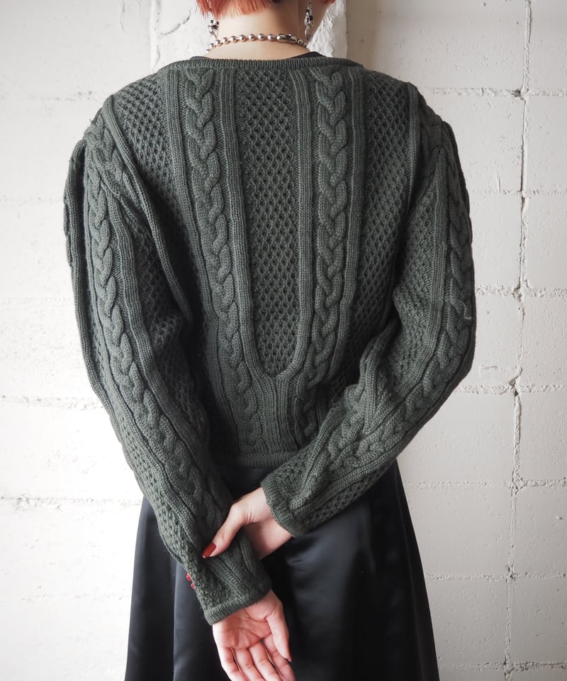 Tyrolean Knit Cardigan KA | Orfeo