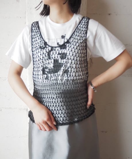 Beads Crochet Tank Top BK