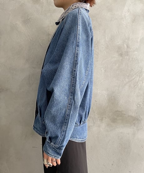 Raglan Sleeve Denim Jacket BL