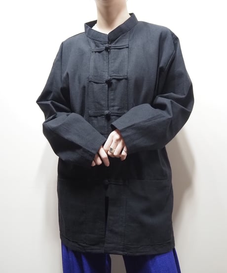 China Shirt Jacket  BK