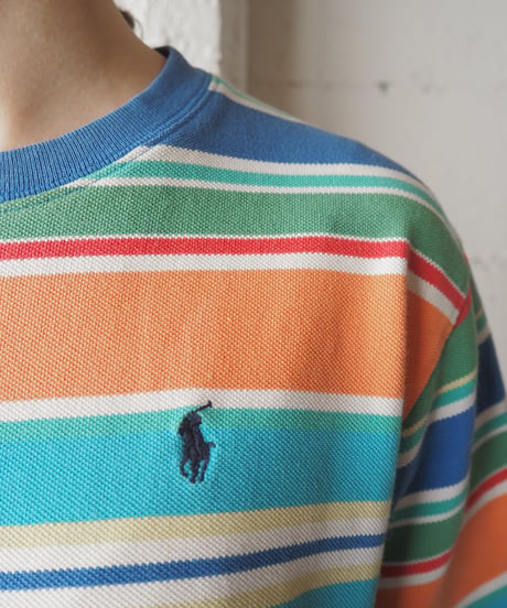 Polo Ralph Lauren Border Tee OR BL GN WH