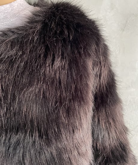 Fake Fur Jacket BK