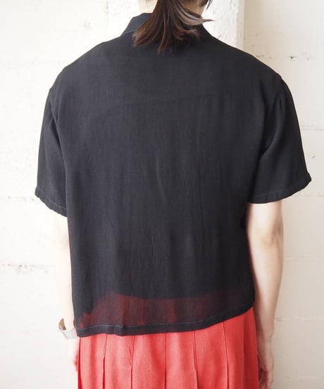 1980's S/S Layered Shirt BK