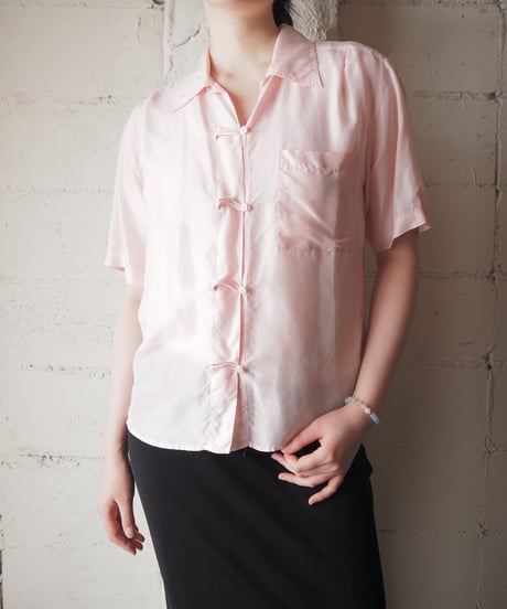 Pure Silk Chinese Style Shirt PI