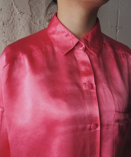 Michel Satin Short Shirt PI