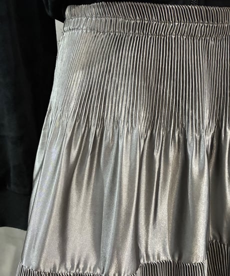 Pleated Tiered Skirt SV