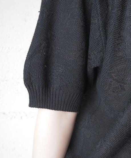 Clifton Pattern S/S Knit BK