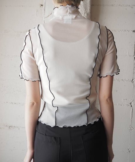 【Orfeo ORIGINAL】Stitch Cutsewn s/s BK×IV