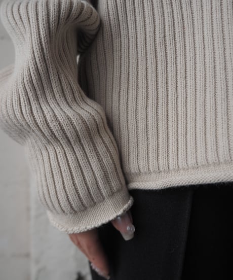 Ralph Lauren Wide Rib Cotton Knit BE