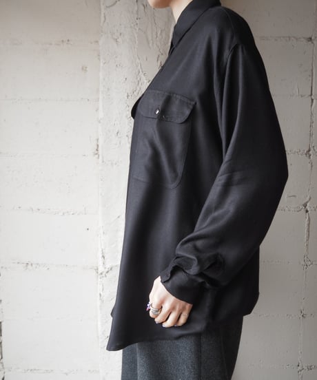 Double Pocket Plane Shirt BK
