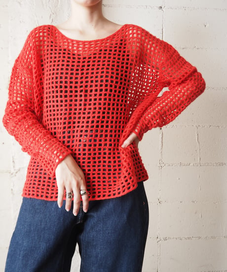 Cashmere Mesh Knit RE