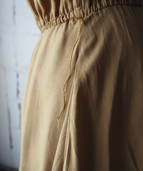 Frill Collar Tiered Long Dress CA