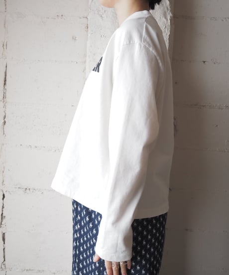 JILSANDER Logo Long Sleeve Tee WH
