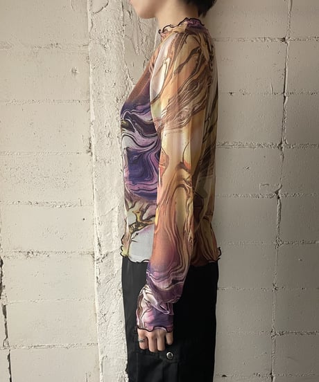 Marble Pattern Mellow Cutsewn PI