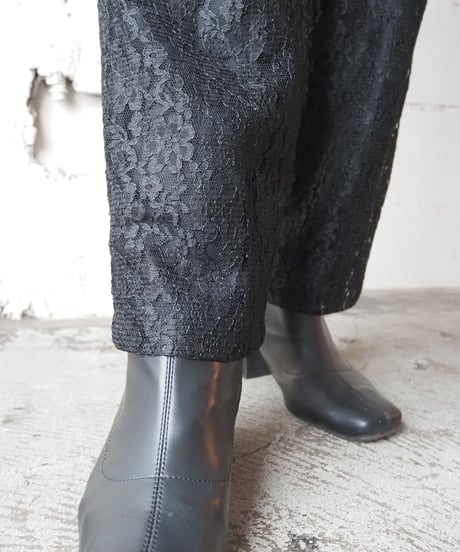 1980's Lace Easy Pants BK