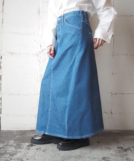 Levi's ENGINEERED Back Design Long Skirt  BL