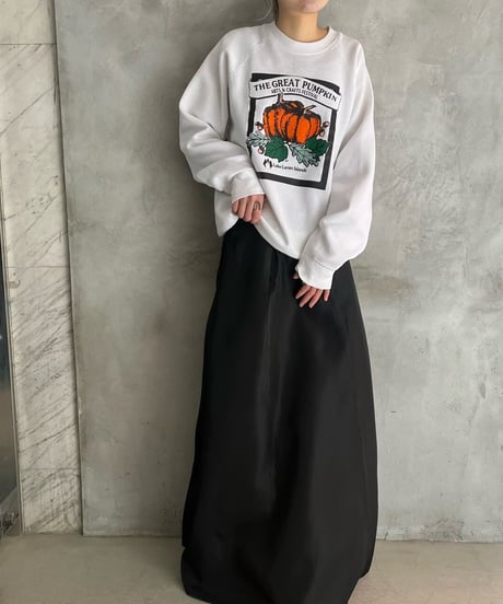 Pumpkin Print Sweat WH