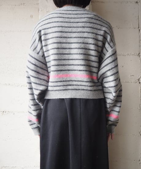 SONIA RYKIEL Stripe Short Sweater