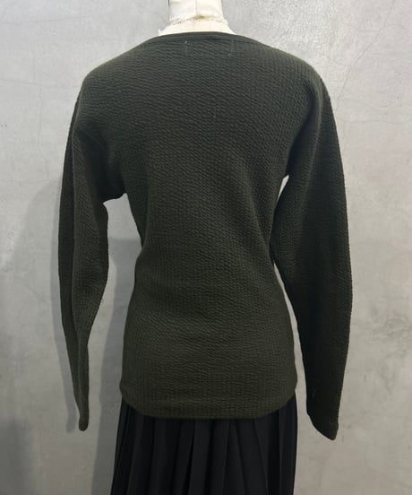 80's French Army Wool Mix Thermal KA