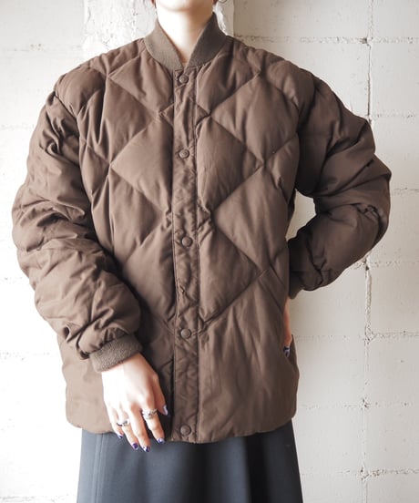 Rib Collar Quilting Jacket BR