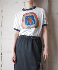 1980's American Labor Unions Print Ringer Tee WHNV