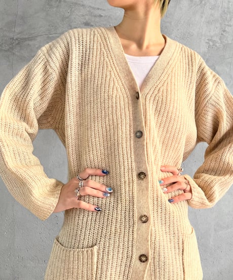 Wool Knit Cardigan IV