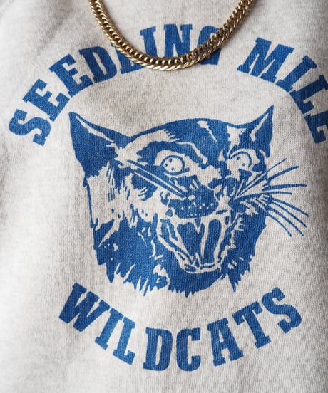 "SEEDLING MILE WILD CATS" Print Sweat GR