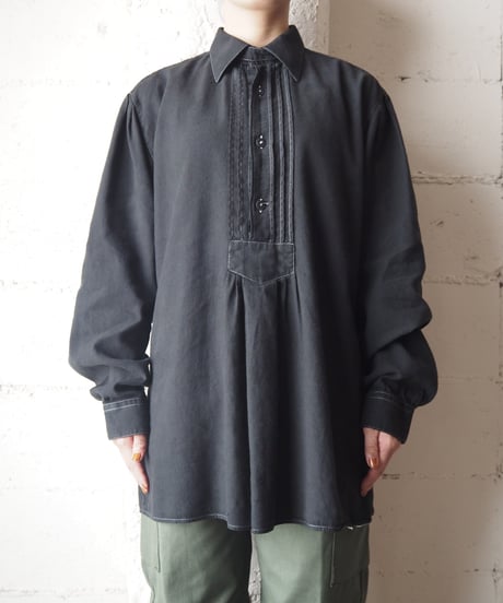 Tyrolean White Stitch Shirt BK