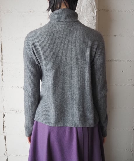 Cashmere Turtle Neck Knit GR