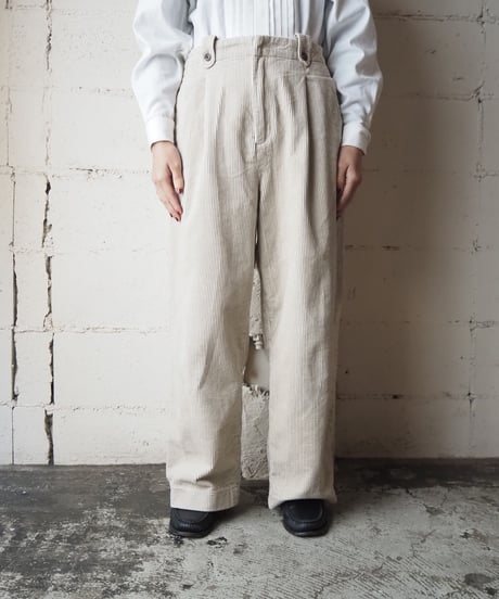 Corduroy Wide Pants IV