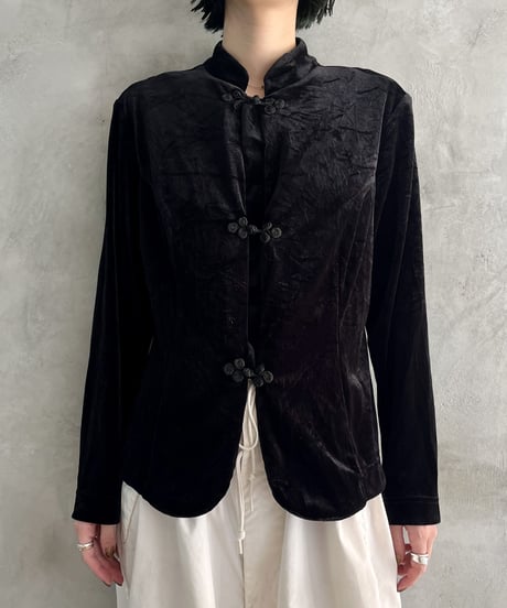 Velour China Blouse BK