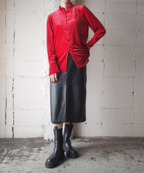 Velour China Shirt RE